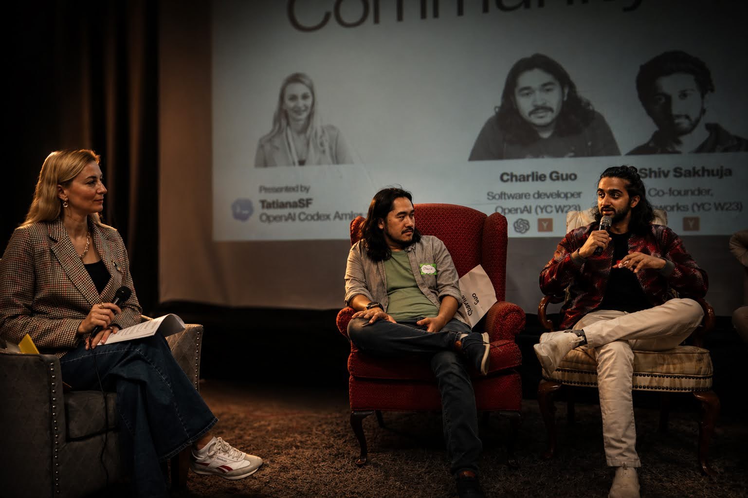 A photo from the Codex Community Meetup event in San Francisco.